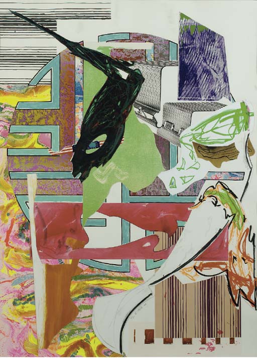 The Quarter Deck, Plate 4 from The Waves II 
