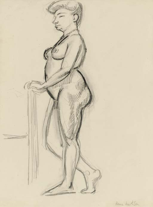Femme debout 
