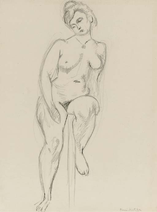 Femme assise 
