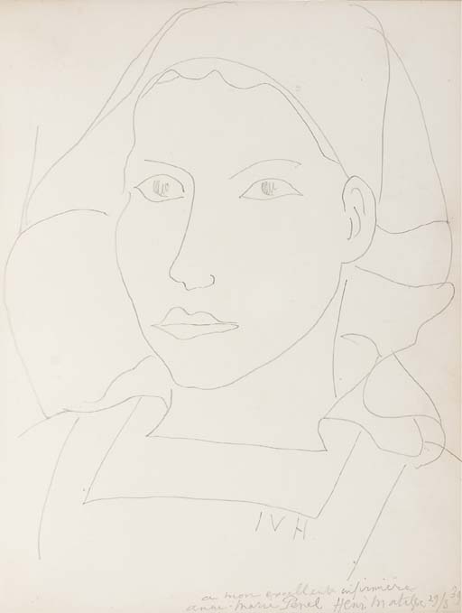 Portrait de jeune fille 
