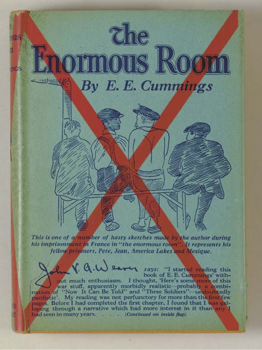 Cummings E E The Enormous Room New York Boni Liveright