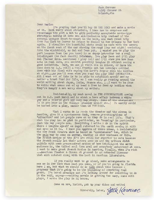 jack kerouac on the road 1957