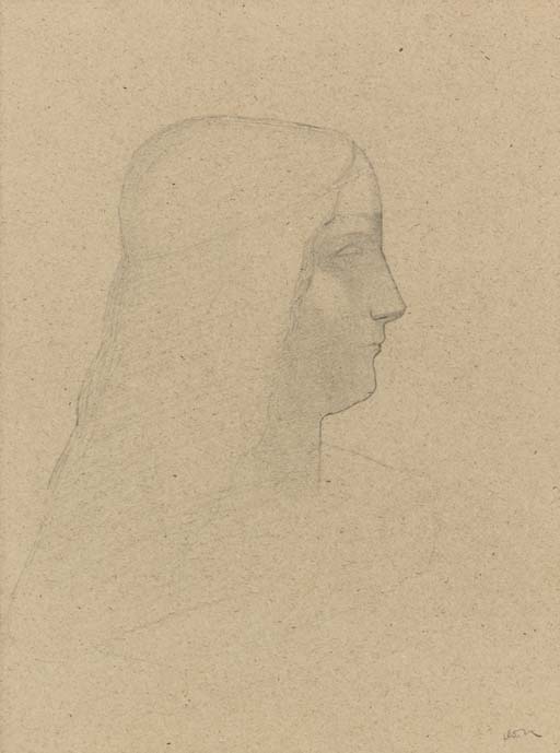 Profile de femme 
