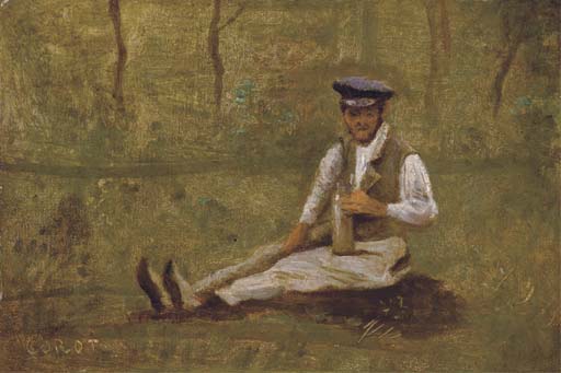 Le repos du jardinier 
