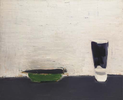 Nature morte au verre 
