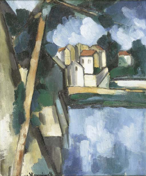 Maurice de Vlaminck (1876-1958) , Route sous la neige | Christie's