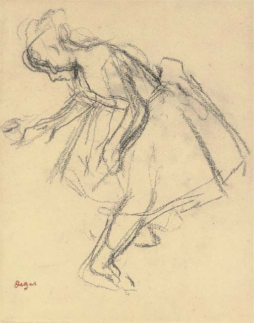 degas gesture drawings