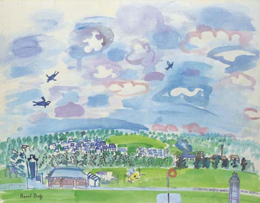 Raoul Dufy (1877-1953) , Le champ de courses, Ascot | Christie's