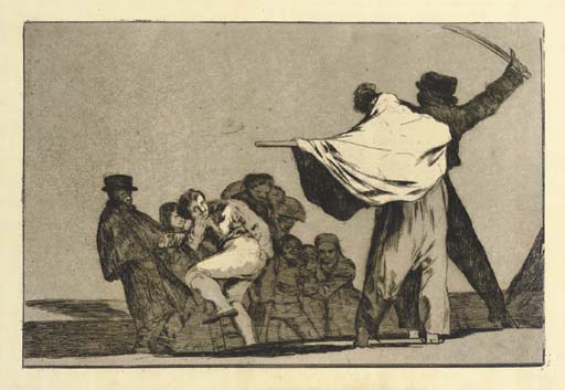 Dos a Uno, meten la Paja en el Culo, from Los Proverbios (D. 220; H. 266)
