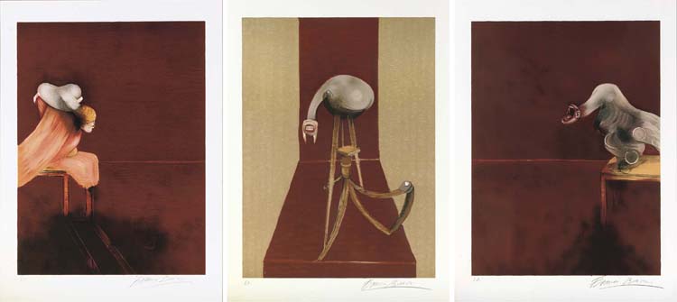 Second Version of Triptych 1944 
