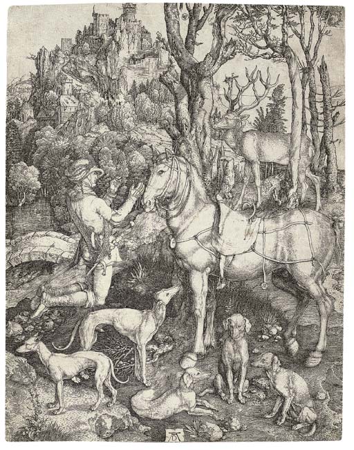 Saint Eustace (B. 57; M., Holl. 60) 

