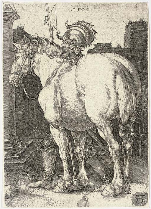 The Large Horse (B. 97; M., Holl. 94) 
