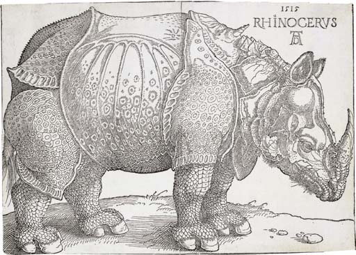 The Rhinoceros (B. 136; M., Holl. 273) 
