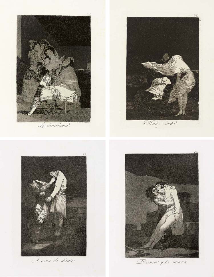 Los Caprichos (D. 38-117; H. 36-115) 
