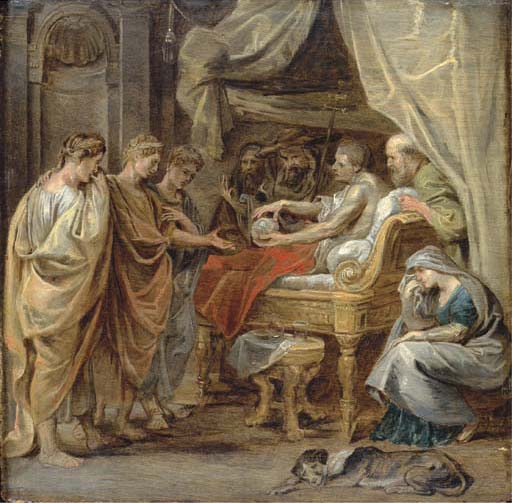 The Death of Constantine the Great: a modello 
