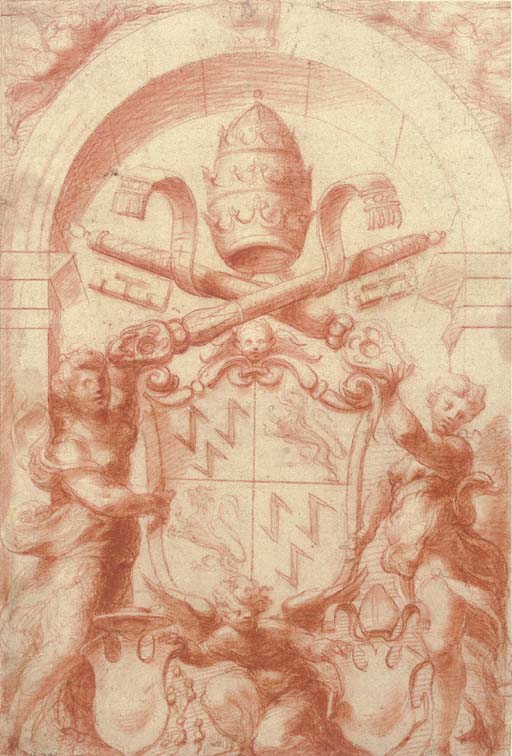 The Arms of Pope Adrian VI 
