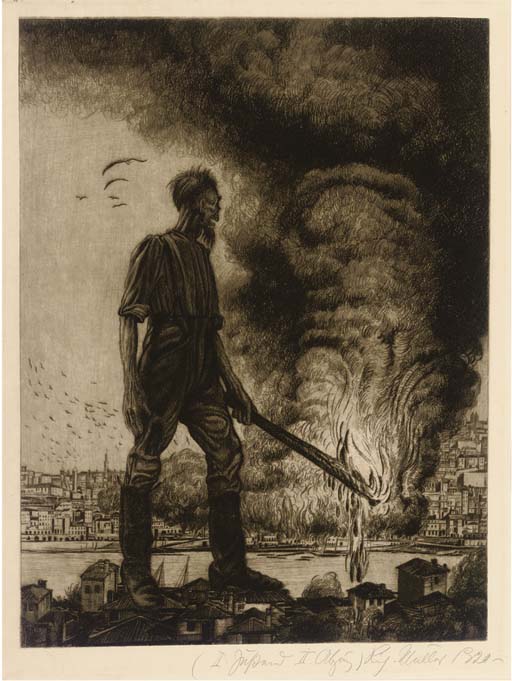 Richard Müller (German, 18741954) , Destruction Christie's