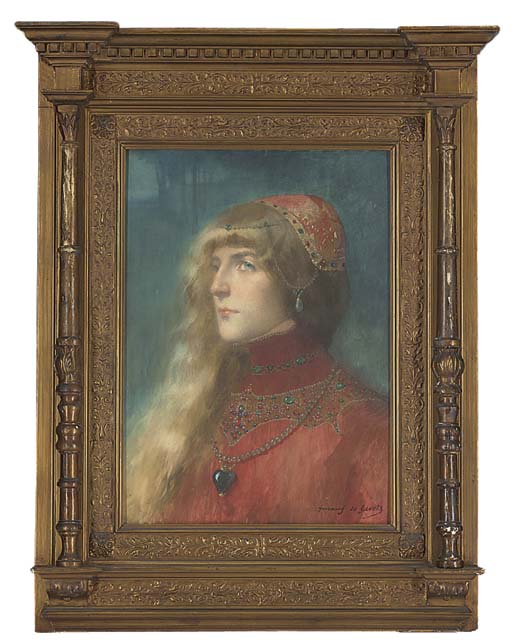 Lucien Victor Guirand de Scevola (French, 18711950) , Mystic thoughts