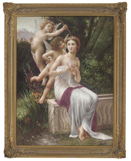 In the garden of cupid 

