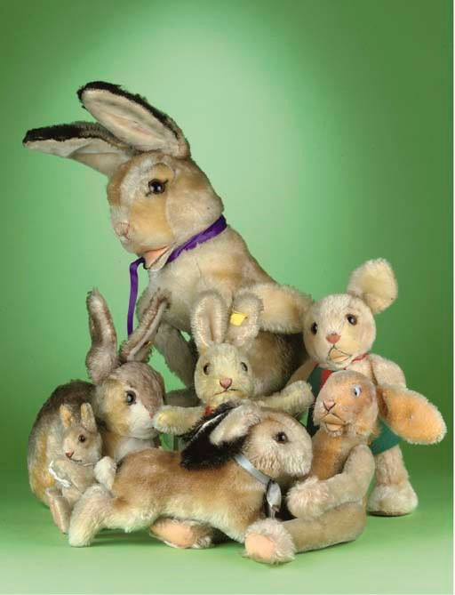 steiff rabbit 1950s