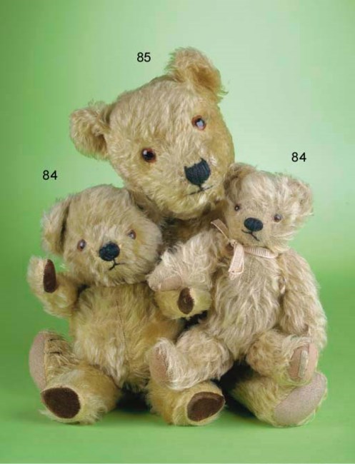 chad valley teddy bear with growler