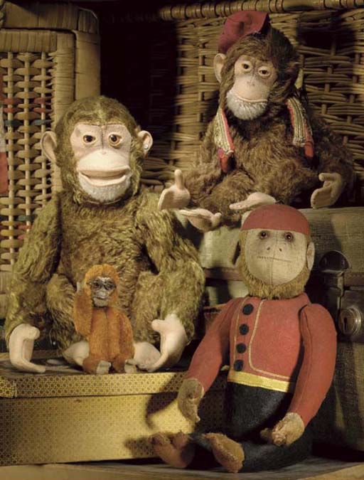 A Schuco yes/no bellhop monkey | Christie's
