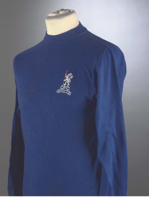 A Blue Chelsea 1970 F A Cup Final Shirt