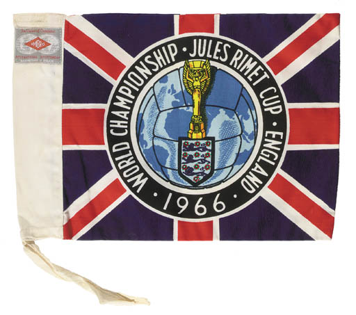 SIX OFFICIAL UMBRO 1966 WORLD CUP CORNER FLAGS | Christie's