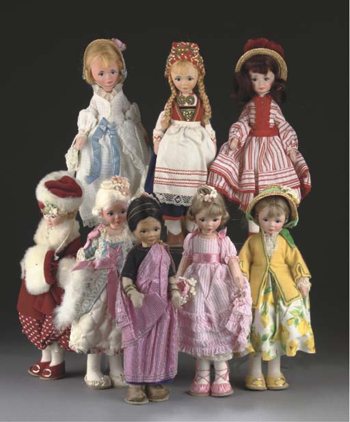 old cottage dolls