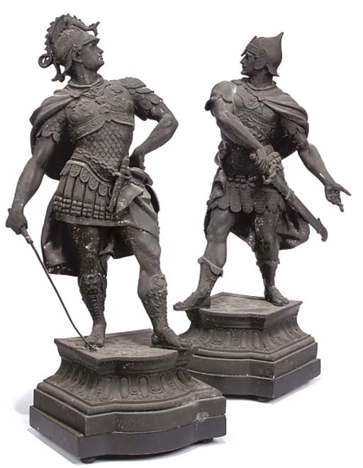 limousin spelter figures
