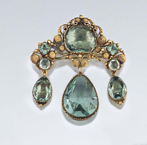 An early 19th century paste brooch Christie's