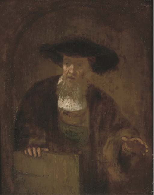Portrait of an old man 
