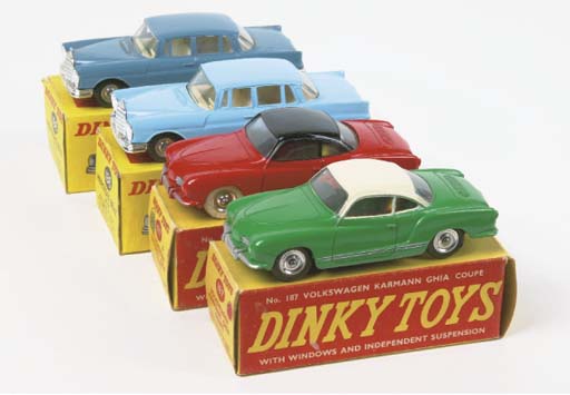 Dinky 182 Porsche 356A Coupés | Christie's