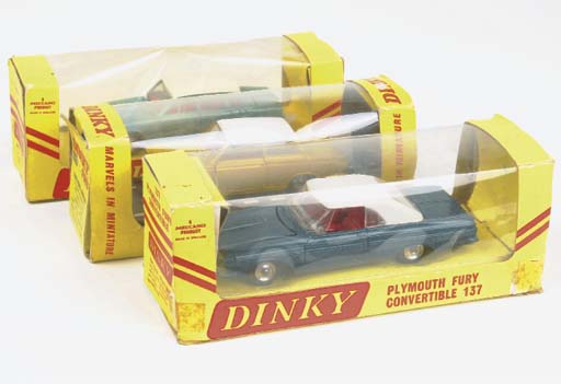 boxed dinky cars