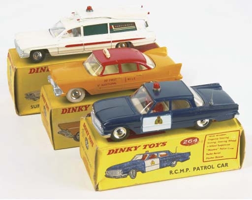 Dinky 258 USA Police Cars | Christie's