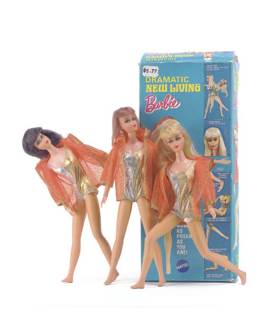 dramatic new living barbie