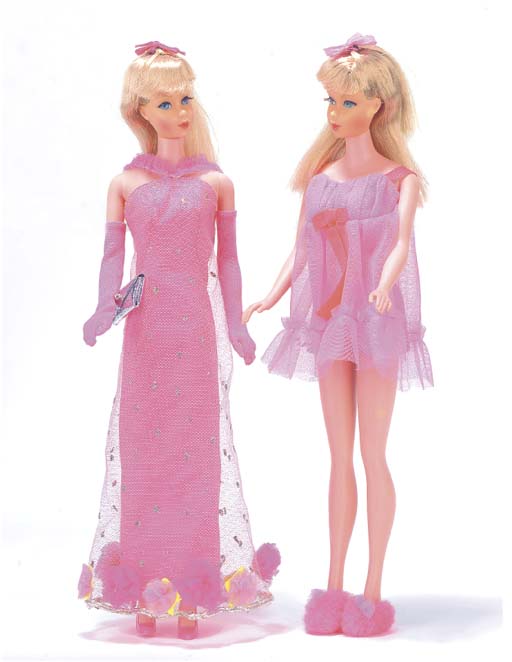 Barbie in midnight red shop