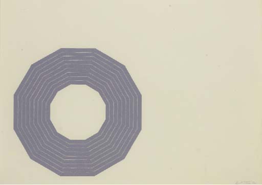 Kay Bearman; Ileana Sonnabend; Carl Andre; Hollis Frampton; and Leo Castelli, from Purple Series (A. 64-5; 70-2)
