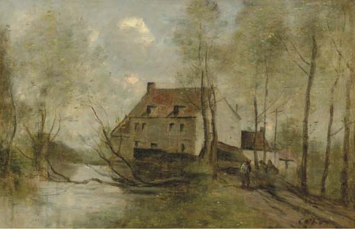 Planque, prés Douai-Le Moulin Brulé 
