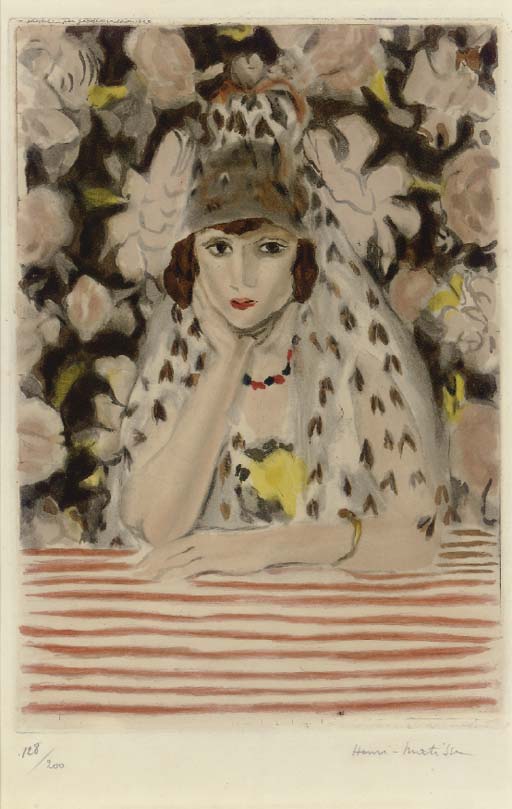L'Espagnole, by Jacques Villon (G. & P. E645) 
