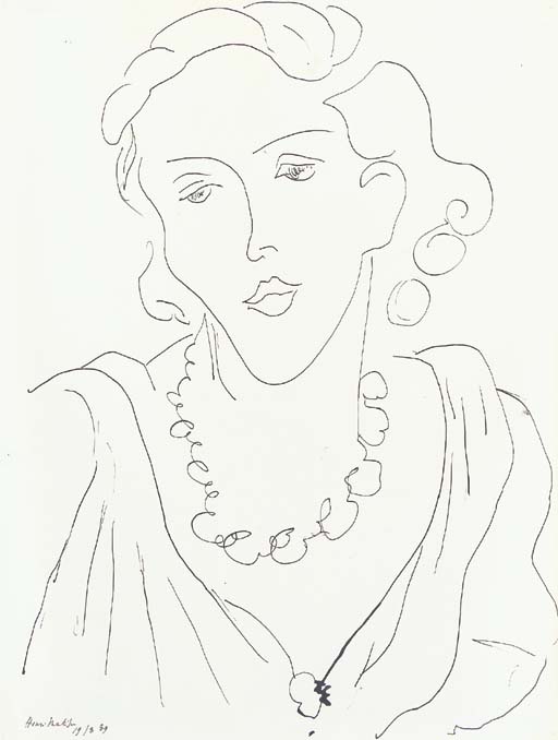 Buste de femme 
