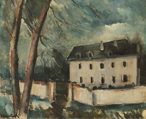 Maurice Utrillo (1883-1955) , Sannois (Seine-et-Oise) | Christie's