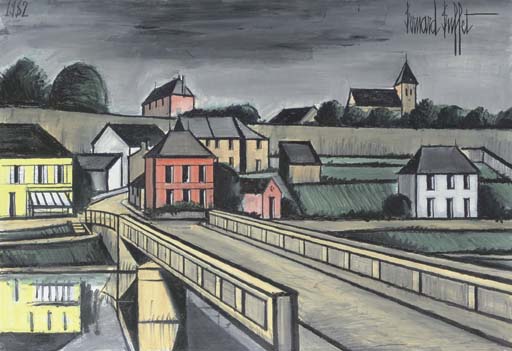 Maurice Utrillo (1883-1955) , Sannois (Seine-et-Oise