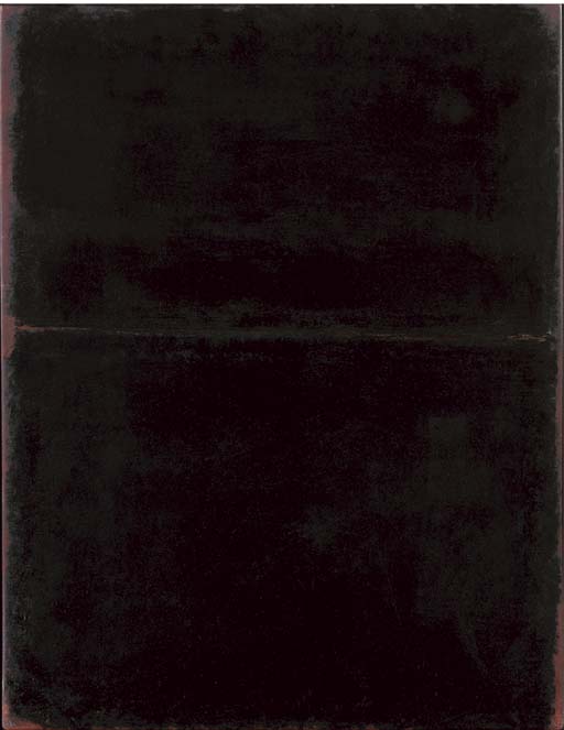 Mark Rothko (19031970) , Black, Black on Wine Christie's