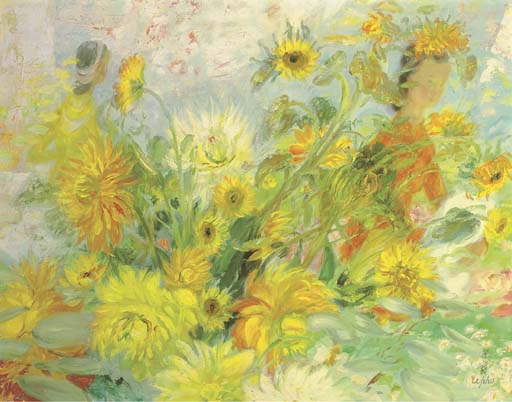 Jean Dufy、Paysage a Preuilly sur Claisse Landscape