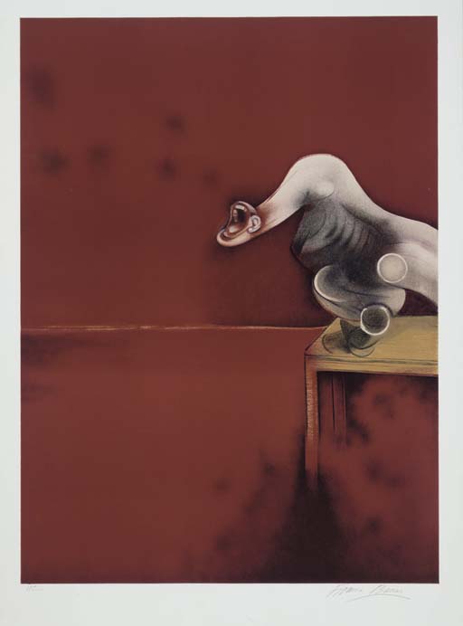 Second Version of Triptych 1944, Right Panel 

