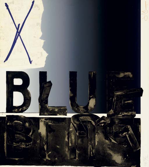 Fragment - According to what bent "Blue" (ULAE 92) 

