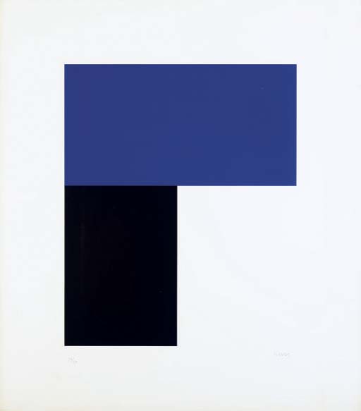 Blue with Black I (A. 97) 
