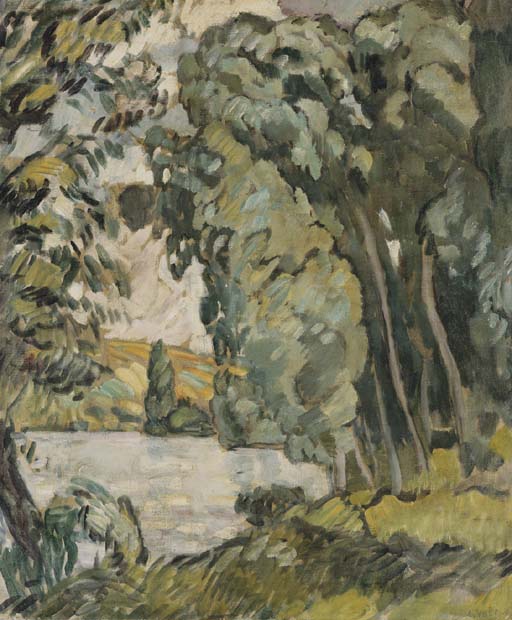 P.MONTEZIN、PAYSAGE、海外版超希少レゾネ Pierre Eugene Montezin (1874-1946) , Paysage | Christie's