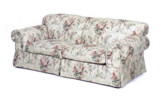 A CONTEMPORARY CHINTZ UPHOLSTERED SOFA, | Christie's